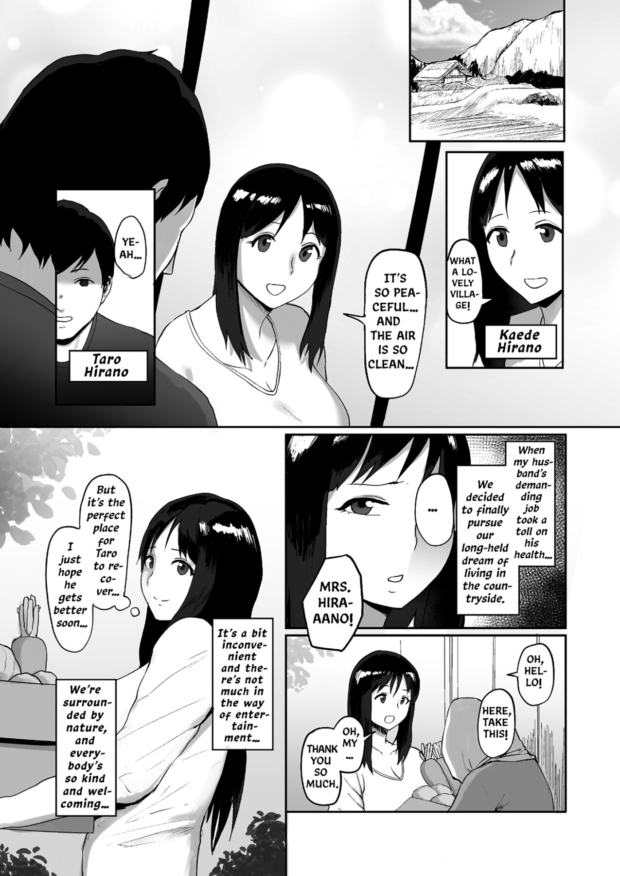 Hentai Manga Comic-Prostitution Village - A wife Sells Her Body For Her Husband-Read-2